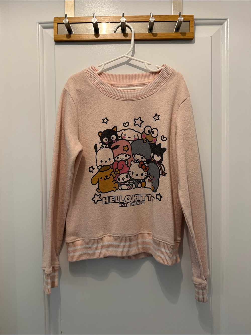 Sanrio Pink Hello Kitty & Friends Crewneck Sweatshirt